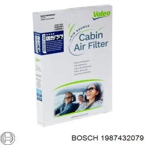 Фільтр повітряний обігрівача Bosch 1987432079 ціна, від 8.16 USD