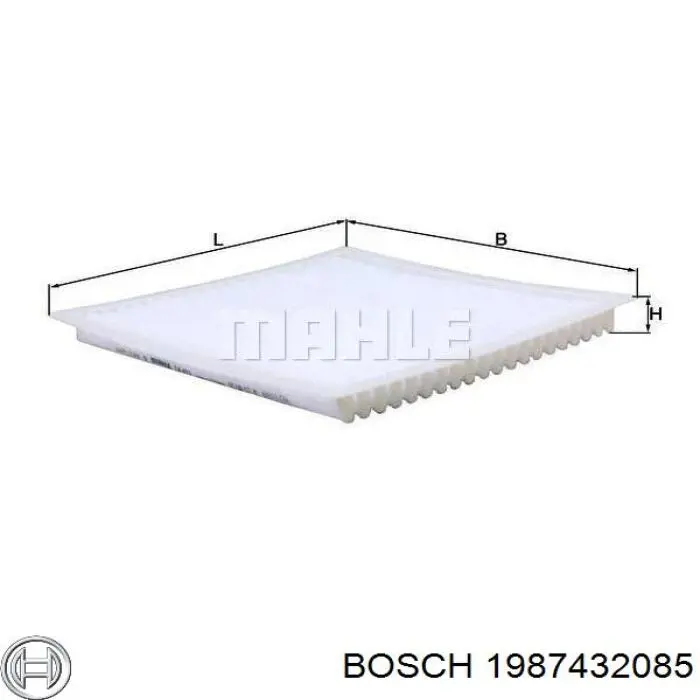 1987432085 Bosch Внутрішньосалонний фільтр