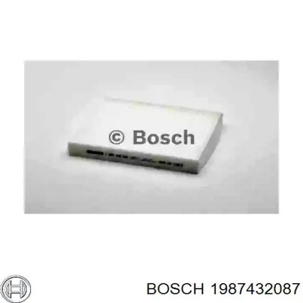 Купити M2087 Bosch Фільтр салону вугільний