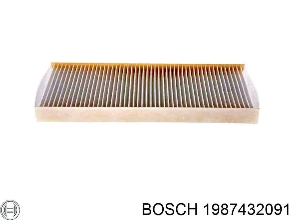 1987432091 Bosch фільтр салону