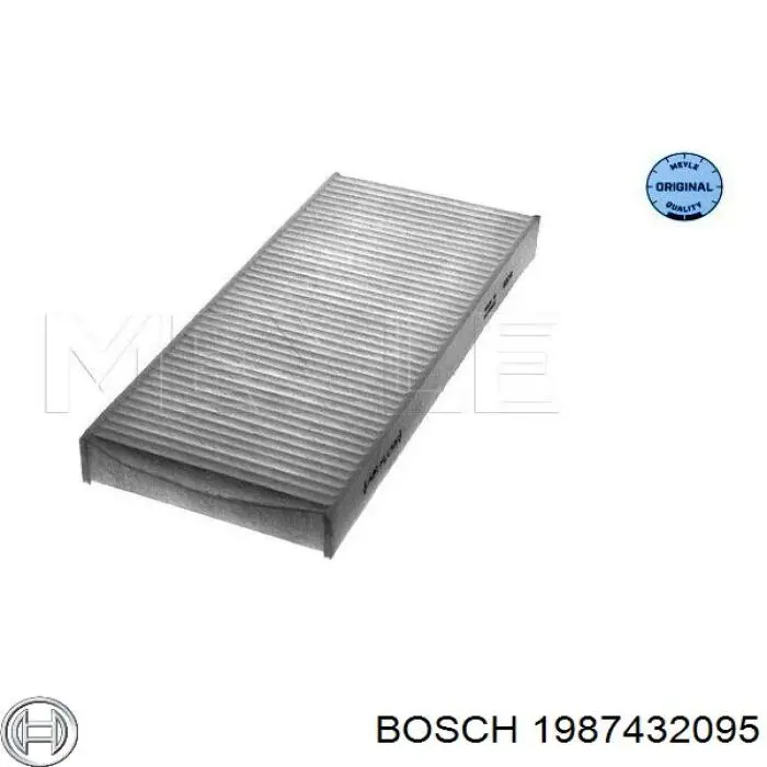Повітряний фільтр салону Bosch 1987432095