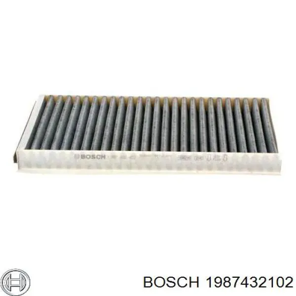 Фільтр повітряний обігрівача Bosch 1987432102 ціна, від 10.55 USD