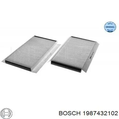 Повітряний фільтр салону Bosch 1987432102