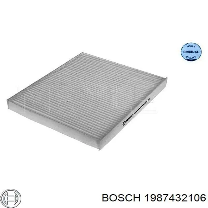 1987432106 Bosch Внутрішньосалонний фільтр