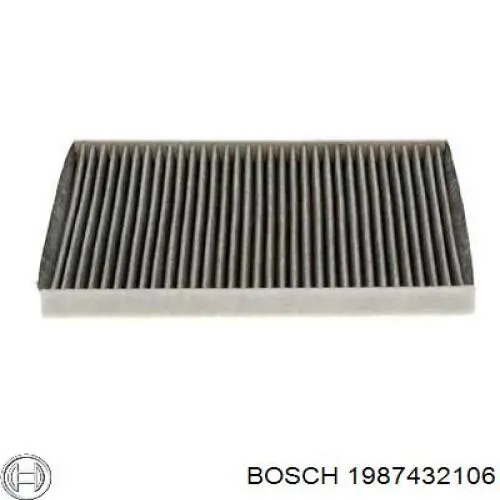 Повітряний фільтр салону Bosch 1987432106
