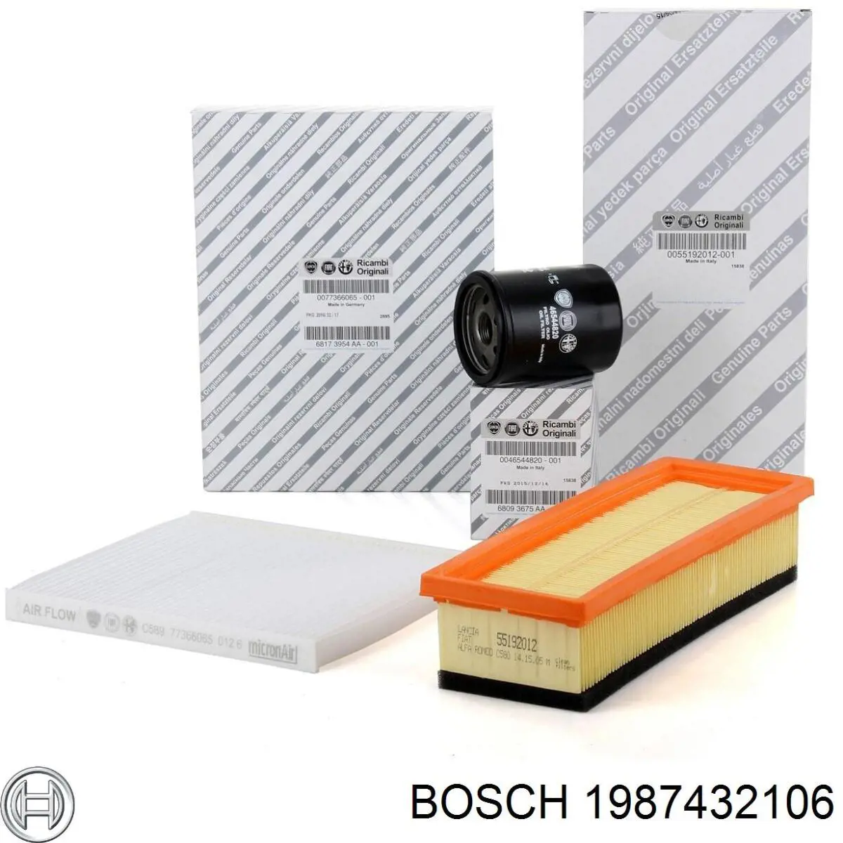Фільтр повітряний обігрівача Bosch 1987432106 ціна, від 5.96 USD
