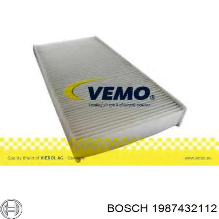 Фільтр салону 1987432112 Bosch