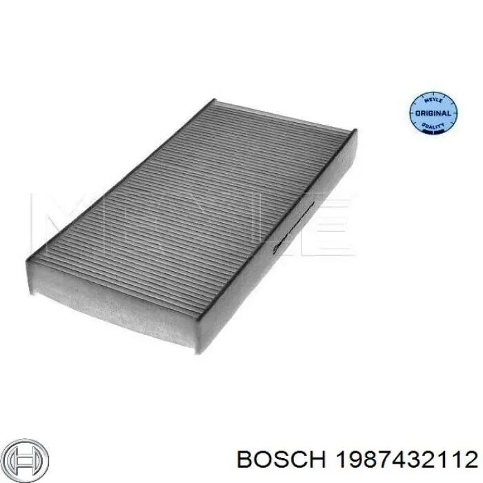 Фільтр повітряний обігрівача Bosch 1987432112 ціна, від 5.34 USD