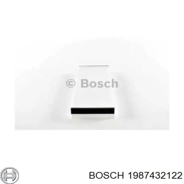Фільтр повітряний обігрівача Bosch 1987432122 ціна, від 12.75 USD