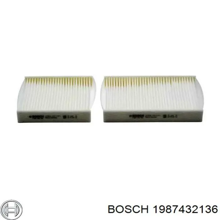 1987432136 Bosch фільтр салону