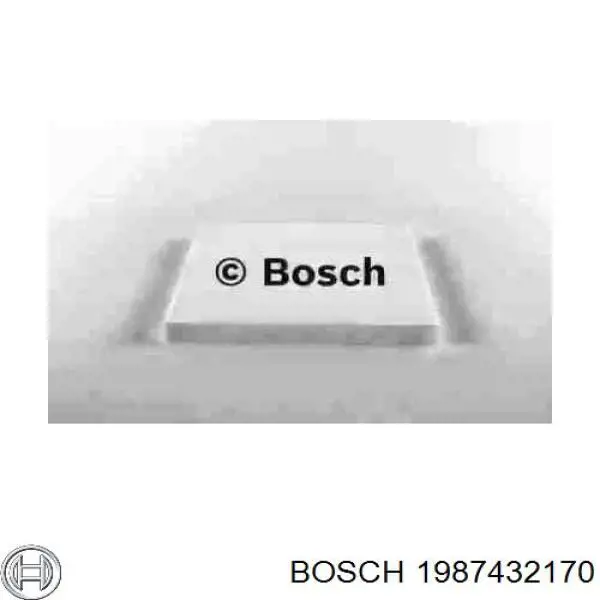 Купити 1987432170 Bosch Фільтр салону вугільний