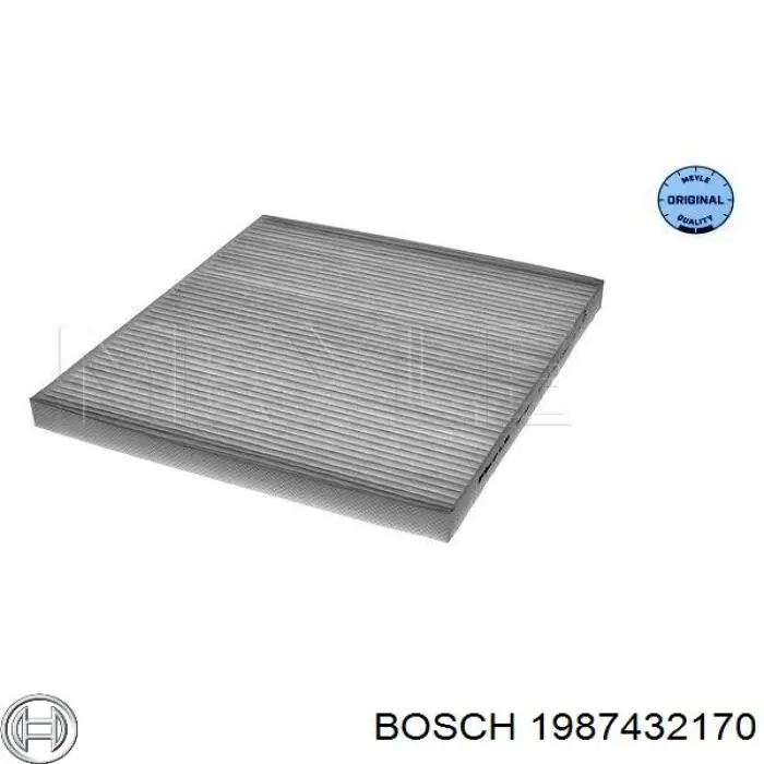 Повітряний фільтр салону Bosch 1987432170