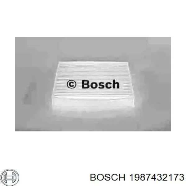 Фільтр повітряний обігрівача Bosch 1987432173 ціна, від 6.91 USD