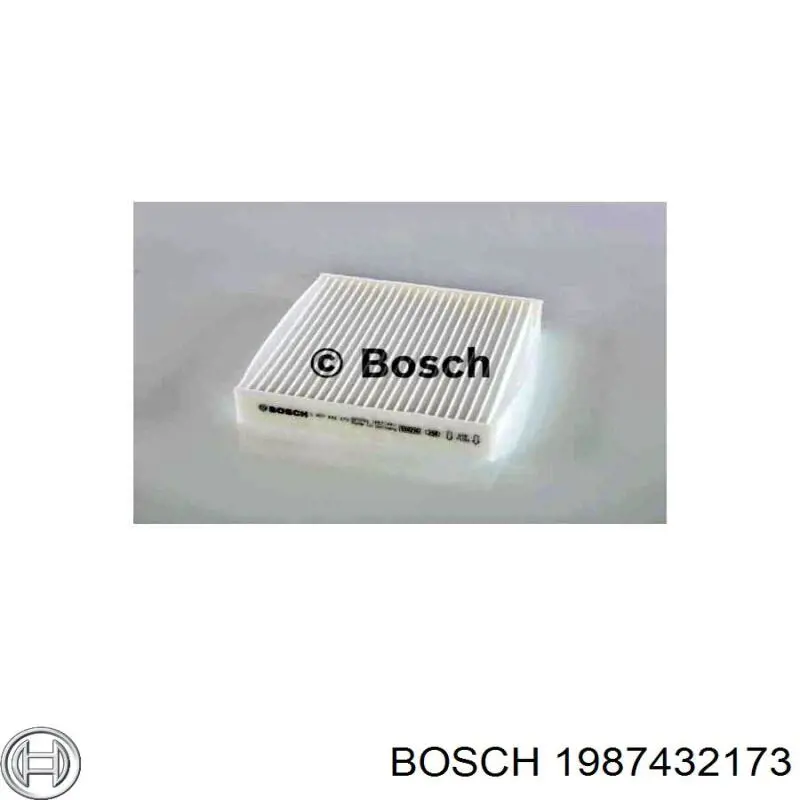 Купити 1987432173 Bosch Фільтр салону вугільний