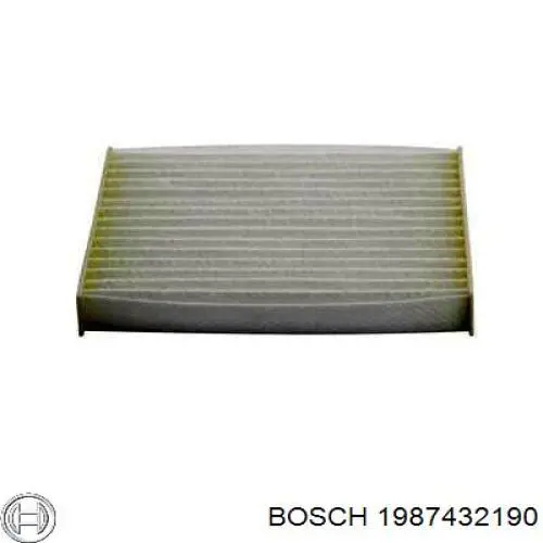 Фільтр повітряний обігрівача Bosch 1987432190 ціна, від 5.22 USD
