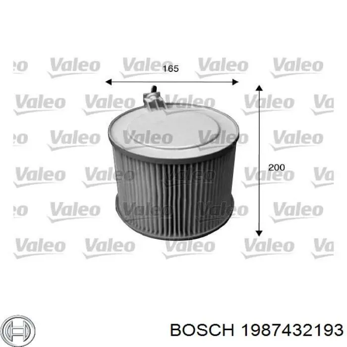 Фільтр салону 1987432193 Bosch