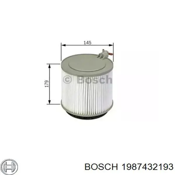 1987432193 Bosch фільтр салону