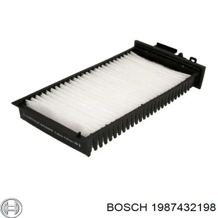 Фільтр повітряний обігрівача Bosch 1987432198 ціна, від 8.85 USD