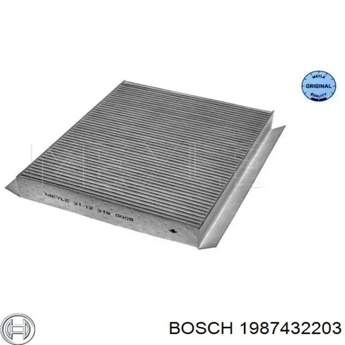 1987432203 Bosch Внутрішньосалонний фільтр