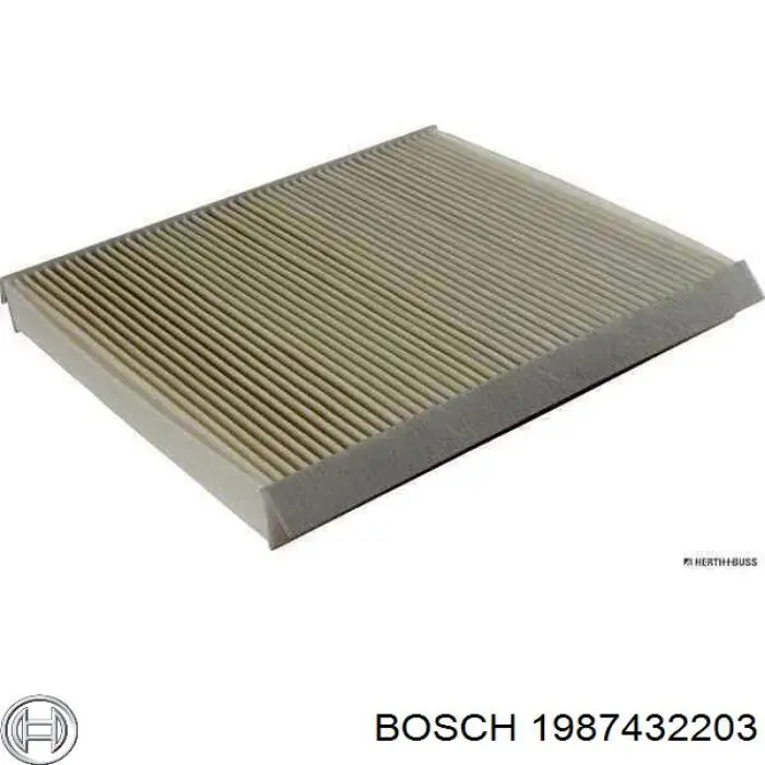 Фільтр повітряний обігрівача Bosch 1987432203 ціна, від 5.88 USD