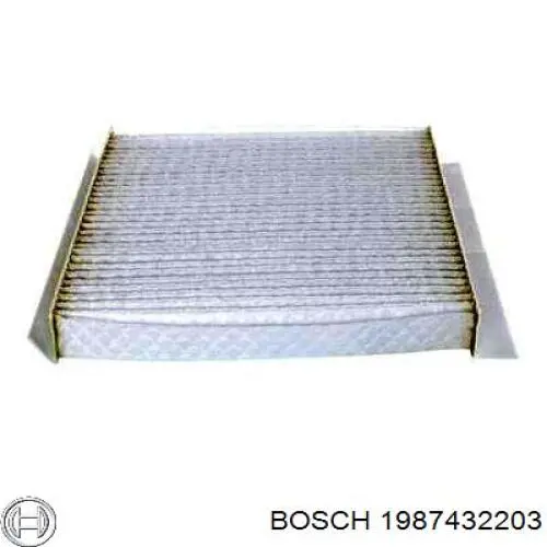 Повітряний фільтр салону Bosch 1987432203