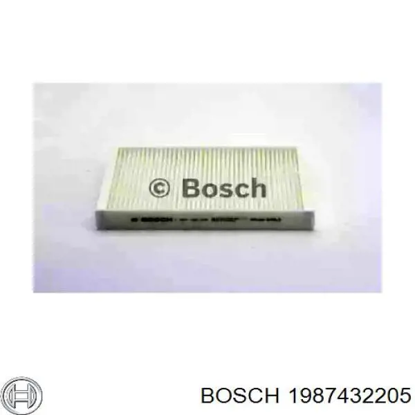 1987432205 Bosch Внутрішньосалонний фільтр