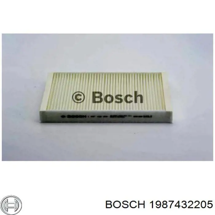 Фільтр салону 1987432205 Bosch