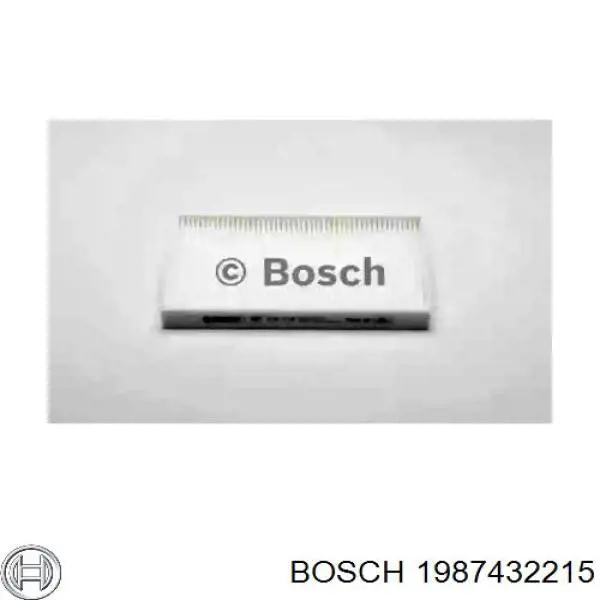 1987432215 Bosch Внутрішньосалонний фільтр