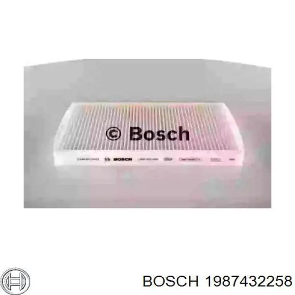 1987432258 Bosch фільтр салону