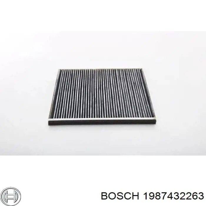 Фільтр повітряний обігрівача Bosch 1987432263 ціна, від 5.66 USD