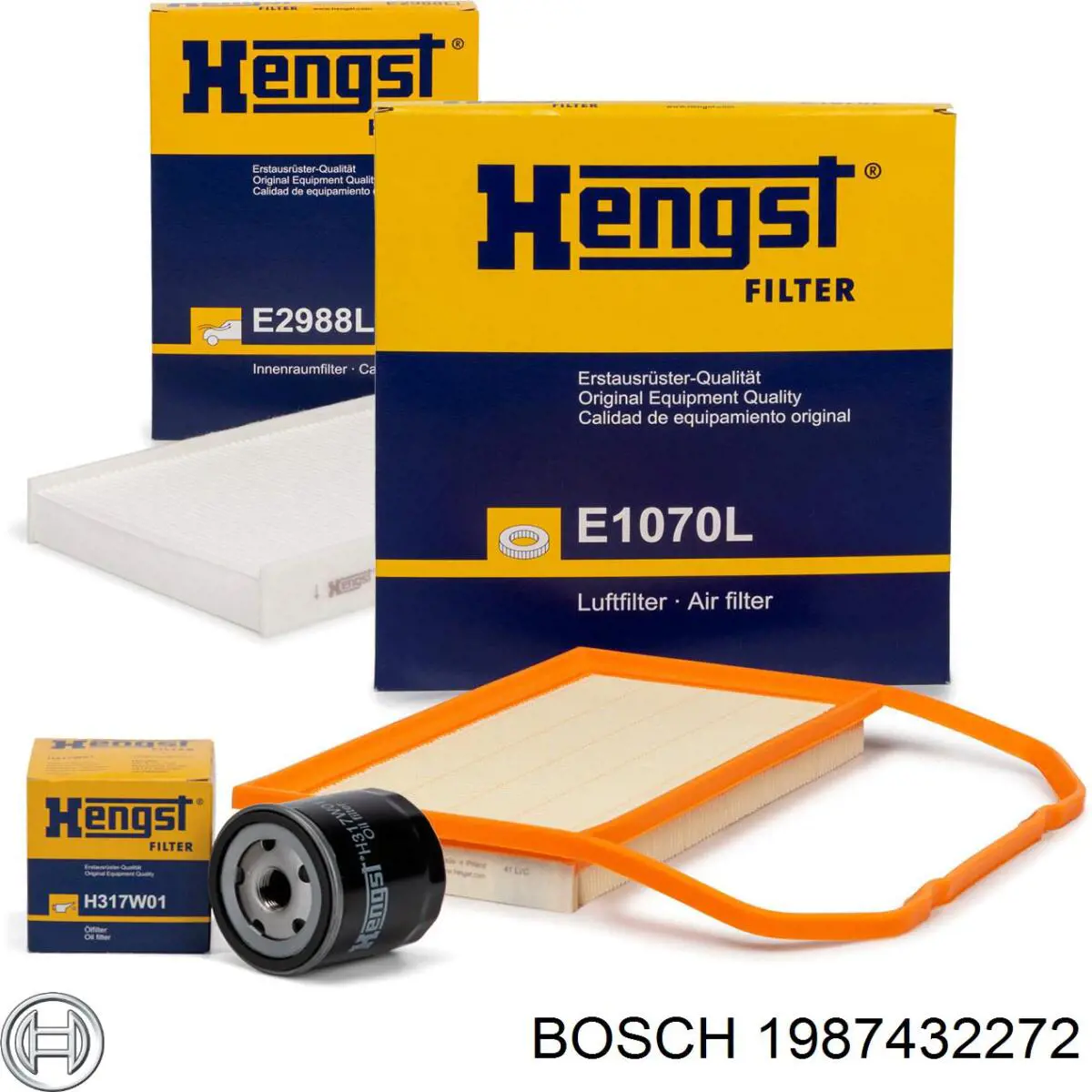 Фільтр салону 1987432272 Bosch