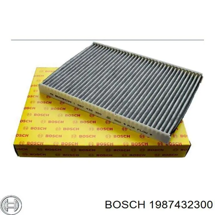 1987432300 Bosch Внутрішньосалонний фільтр