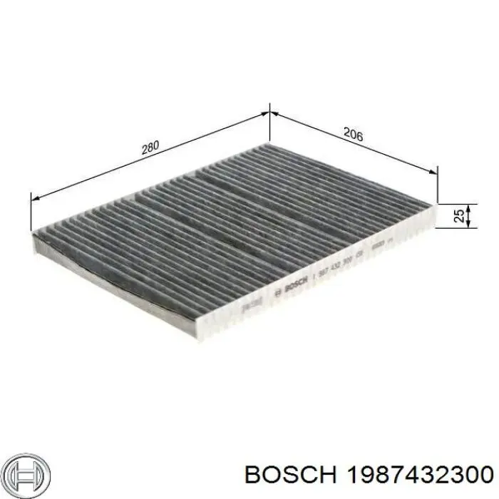 1987432300 Bosch фільтр салону