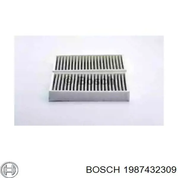 Купити 1987432309 Bosch Фільтр салону вугільний