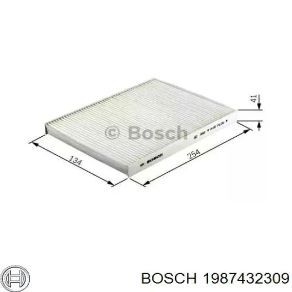 Фільтр салону 1987432309 Bosch