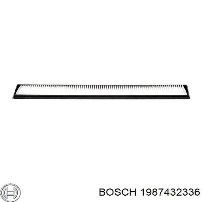 Фільтр повітряний обігрівача Bosch 1987432336 ціна, від 14.96 USD
