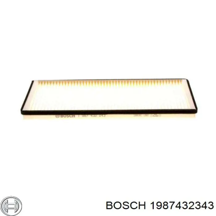 Фільтр повітряний обігрівача Bosch 1987432343 ціна, від 16.89 USD