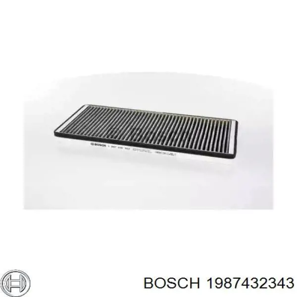 Повітряний фільтр салону Bosch 1987432343