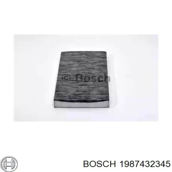 Повітряний фільтр салону Bosch 1987432345