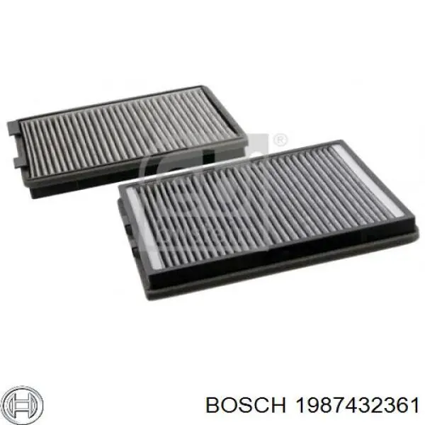 Фільтр салону 1987432361 Bosch