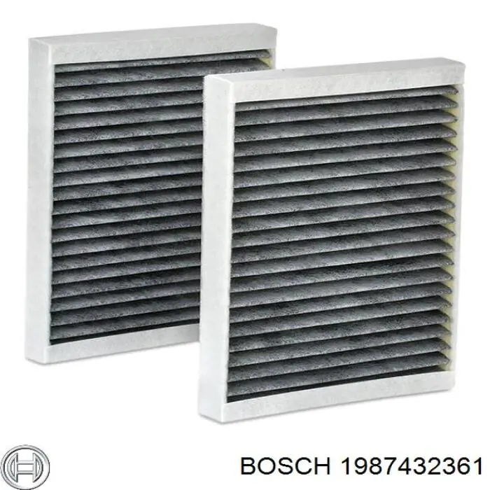 Повітряний фільтр салону Bosch 1987432361