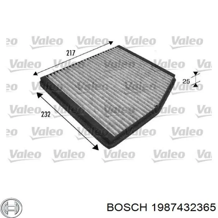 1987432365 Bosch Внутрішньосалонний фільтр