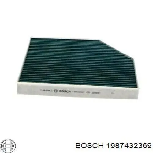 Фільтр повітряний обігрівача Bosch 1987432369 ціна, від 16.06 USD