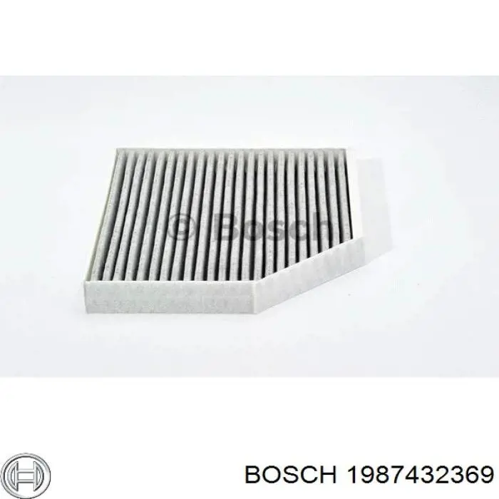 Повітряний фільтр салону Bosch 1987432369