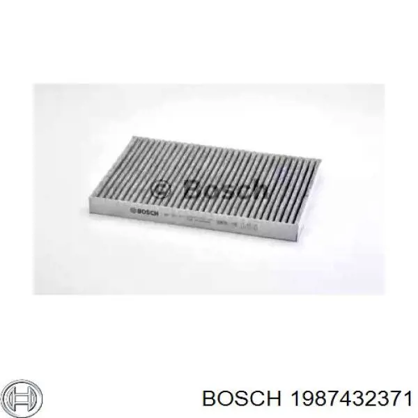 Фільтр повітряний обігрівача Bosch 1987432371 ціна, від 14.07 USD