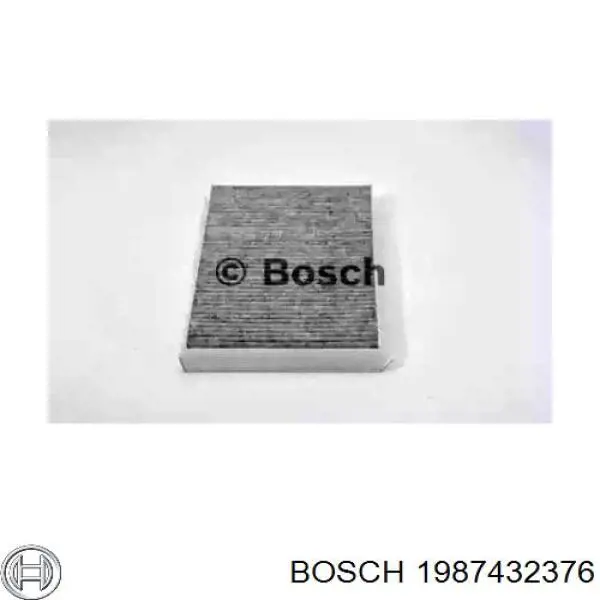 Повітряний фільтр салону Bosch 1987432376