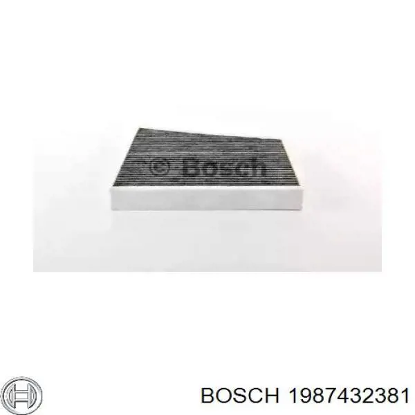 Фільтр повітряний обігрівача Bosch 1987432381 ціна, від 16.80 USD