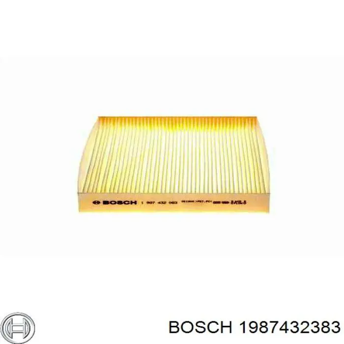 Купити 1987432383 Bosch Фільтр салону вугільний
