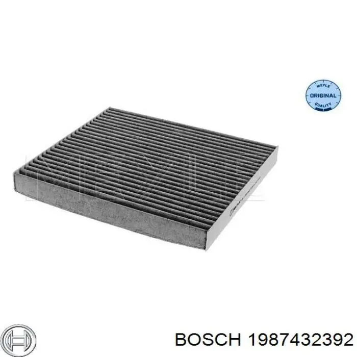 Повітряний фільтр салону Bosch 1987432392