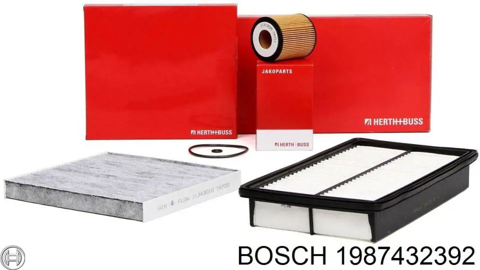 Фільтр повітряний обігрівача Bosch 1987432392 ціна, від 9.28 USD